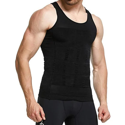 Slimming Vest Men'S Slimming Underwear Body Shaper Waist Cincher Corset Men Shaper Vest Body Slimming Tummy Belly Body Shapewear